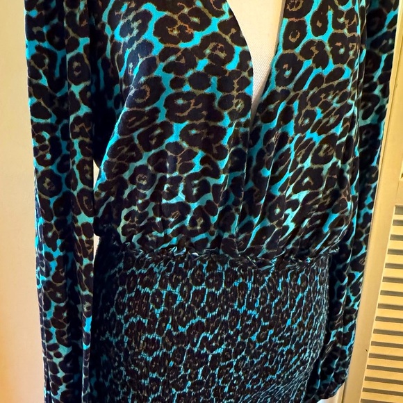 NWOT AFRM LONG SLEEVE RUCHED DRESS. - Picture 3 of 6